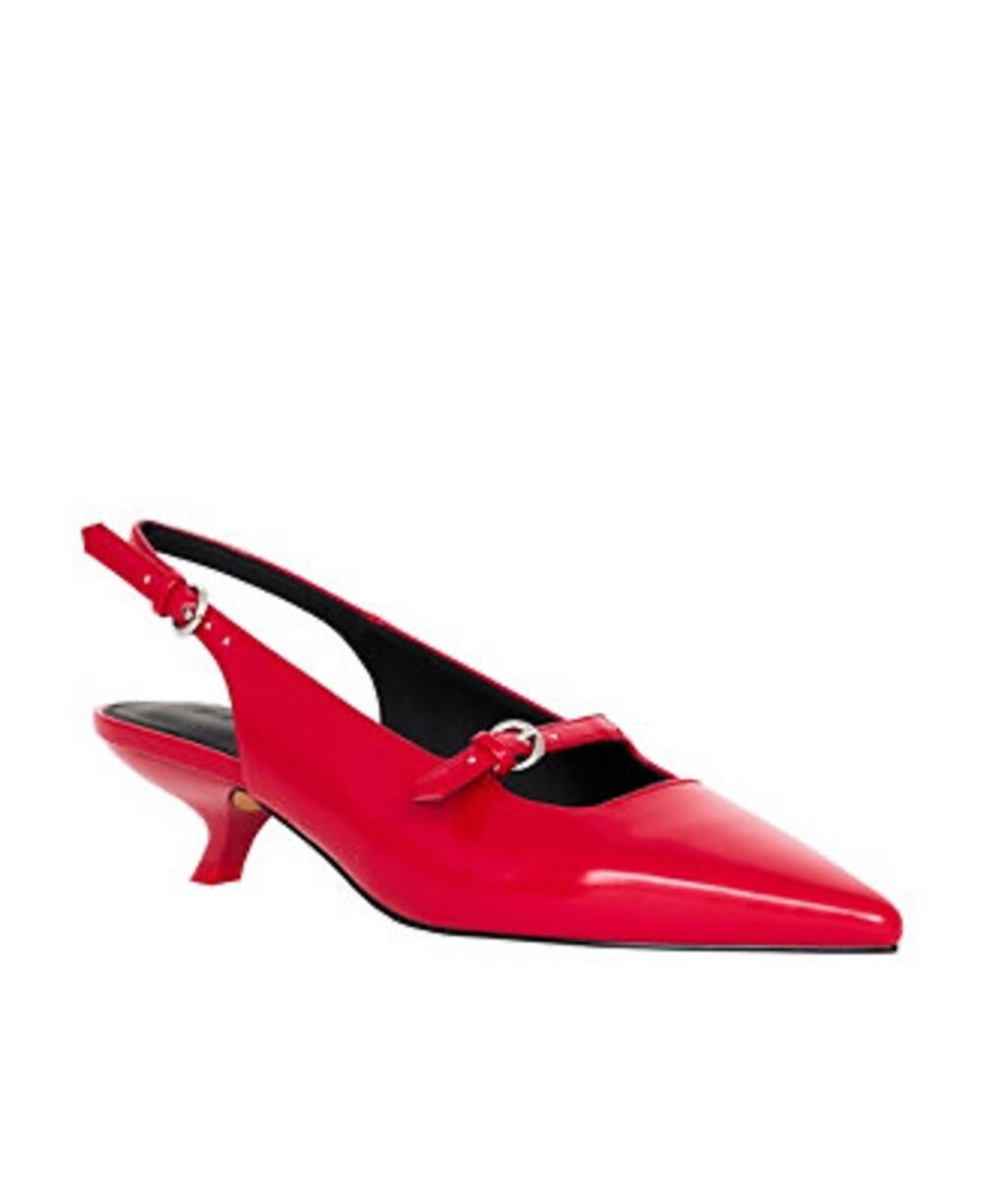 Katy Perry The Micro Heel Sling Back Pumps - Red, Size 8M